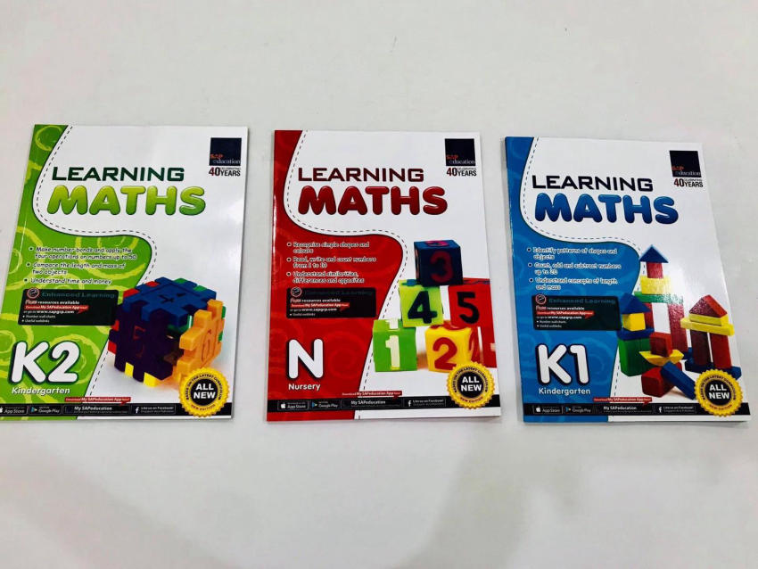Learning Math (3 cuốn)